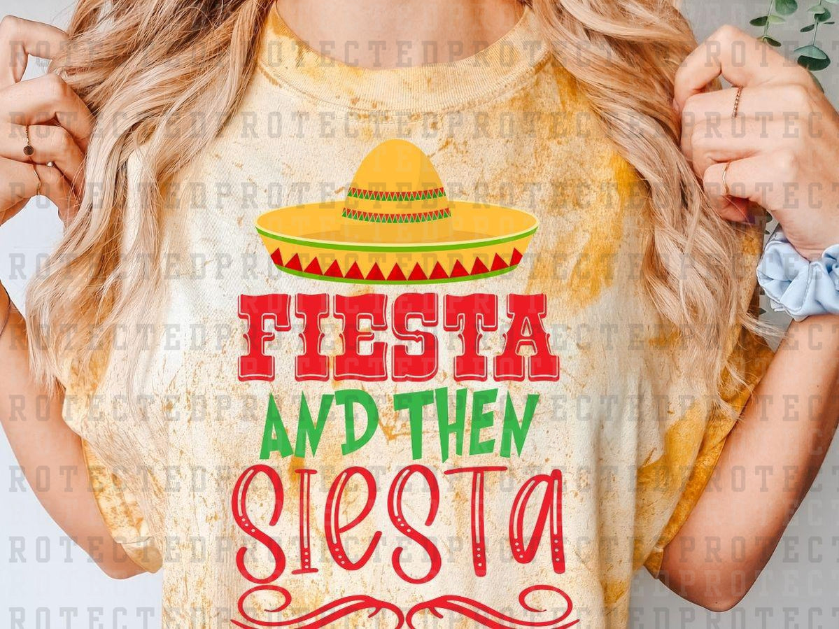 FIESTA AND THEN SIESTA  - DTF TRANSFER