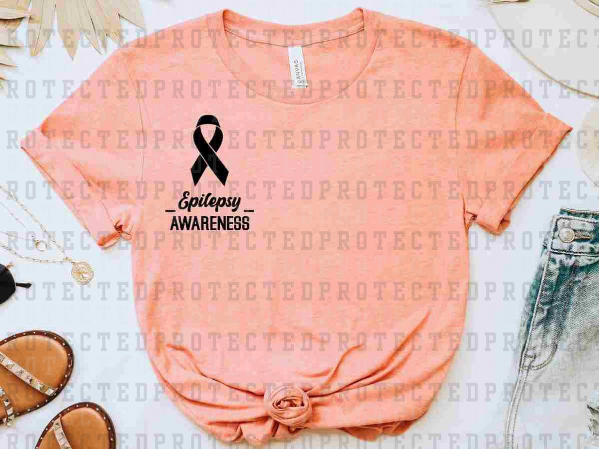 EPILEPSY AWARENESS *SINGLE COLOR* - DTF TRANSFER