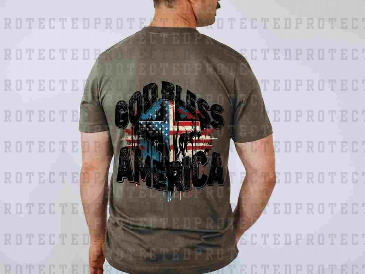 GOD BLESS AMERICA - DTF TRANSFER