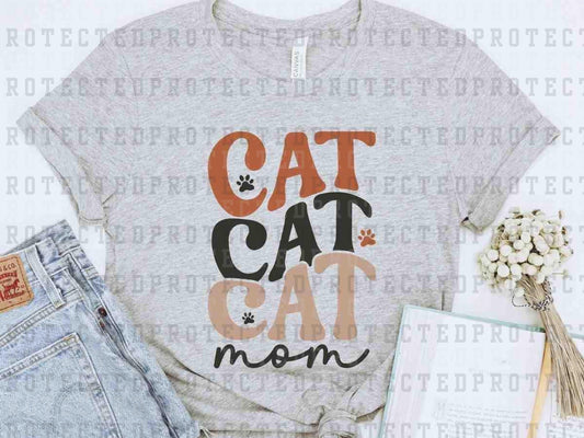 CAT x3 MOM - DTF TRANSFER