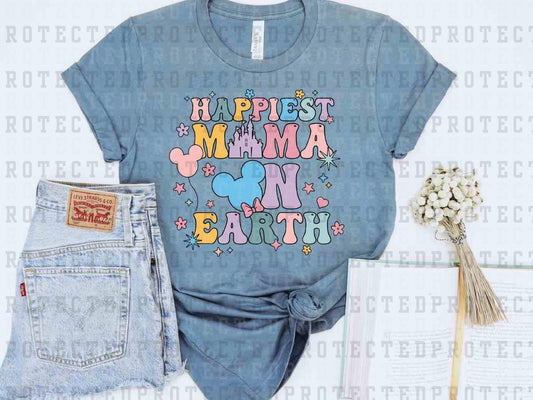 HAPPIEST MAMA ON EARTH - DTF TRANSFER