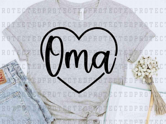 OMA *SINGLE COLOR* - DTF TRANSFER