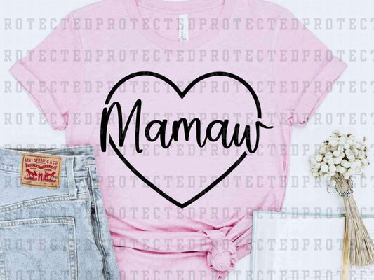 MAMAW *SINGLE COLOR* - DTF TRANSFER