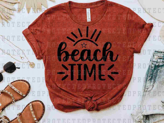 BEACH TIME *SINGLE COLOR* - DTF TRANSFER