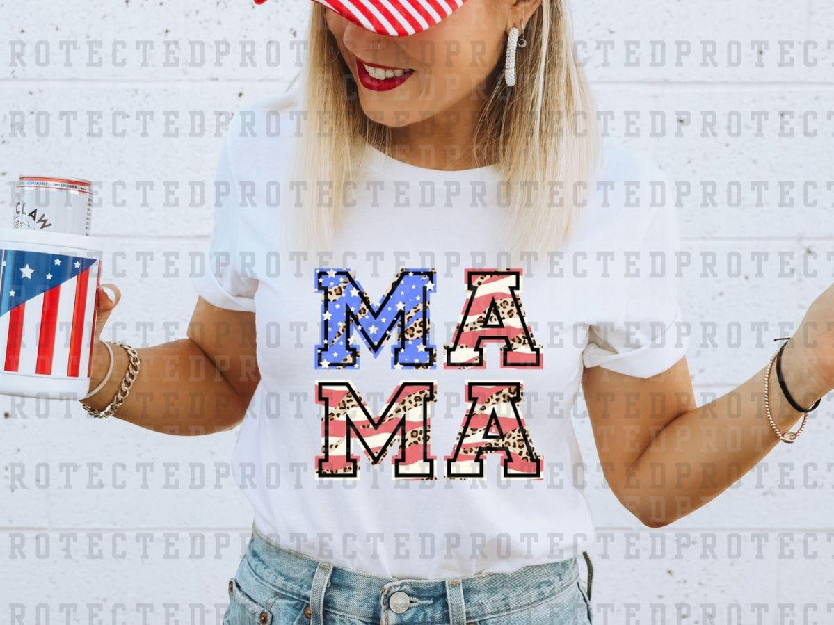 AMERICANA MAMA - DTF TRANSFER