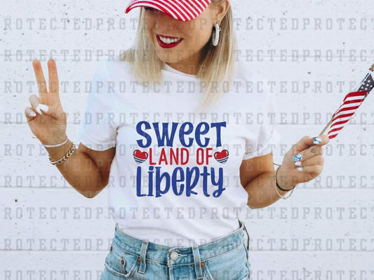 SWEET LAND OF LIBERTY - DTF TRANSFER