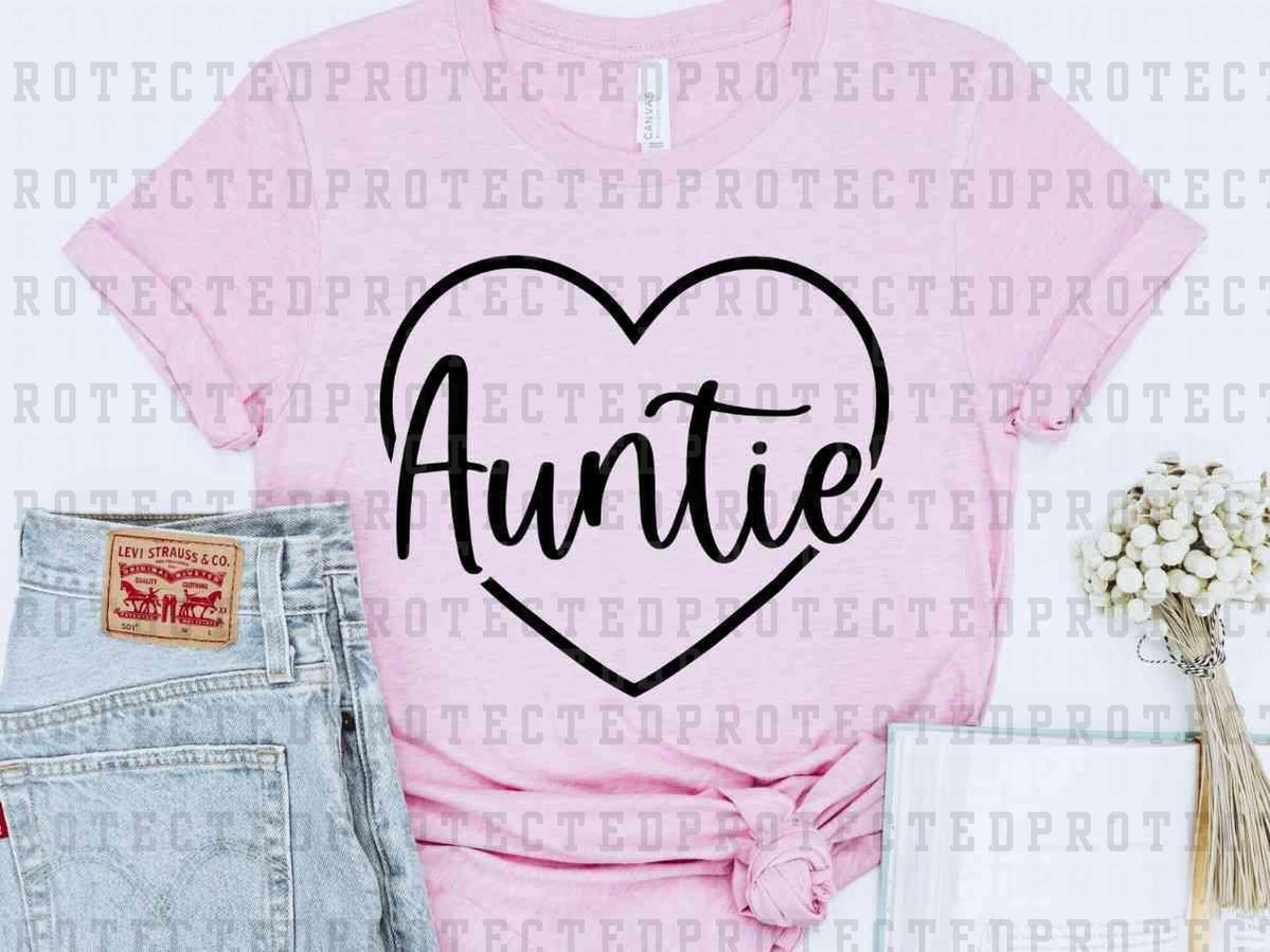 AUNTIE *SINGLE COLOR* - DTF TRANSFER