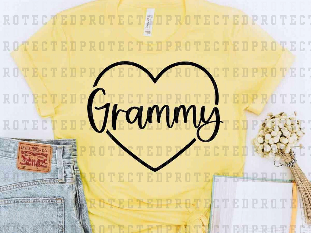 GRAMMY *SINGLE COLOR* - DTF TRANSFER