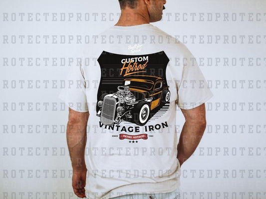 CUSTOM HOTROD VINTAGE IRON - DTF TRANSFER