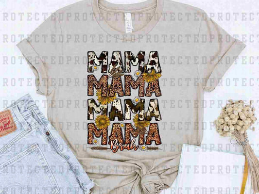 MAMA BRUH COW LEOPARD - DTF TRANSFER