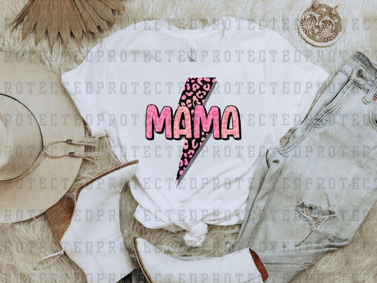 MAMA PINK LIGHTNING - DTF TRANSFER