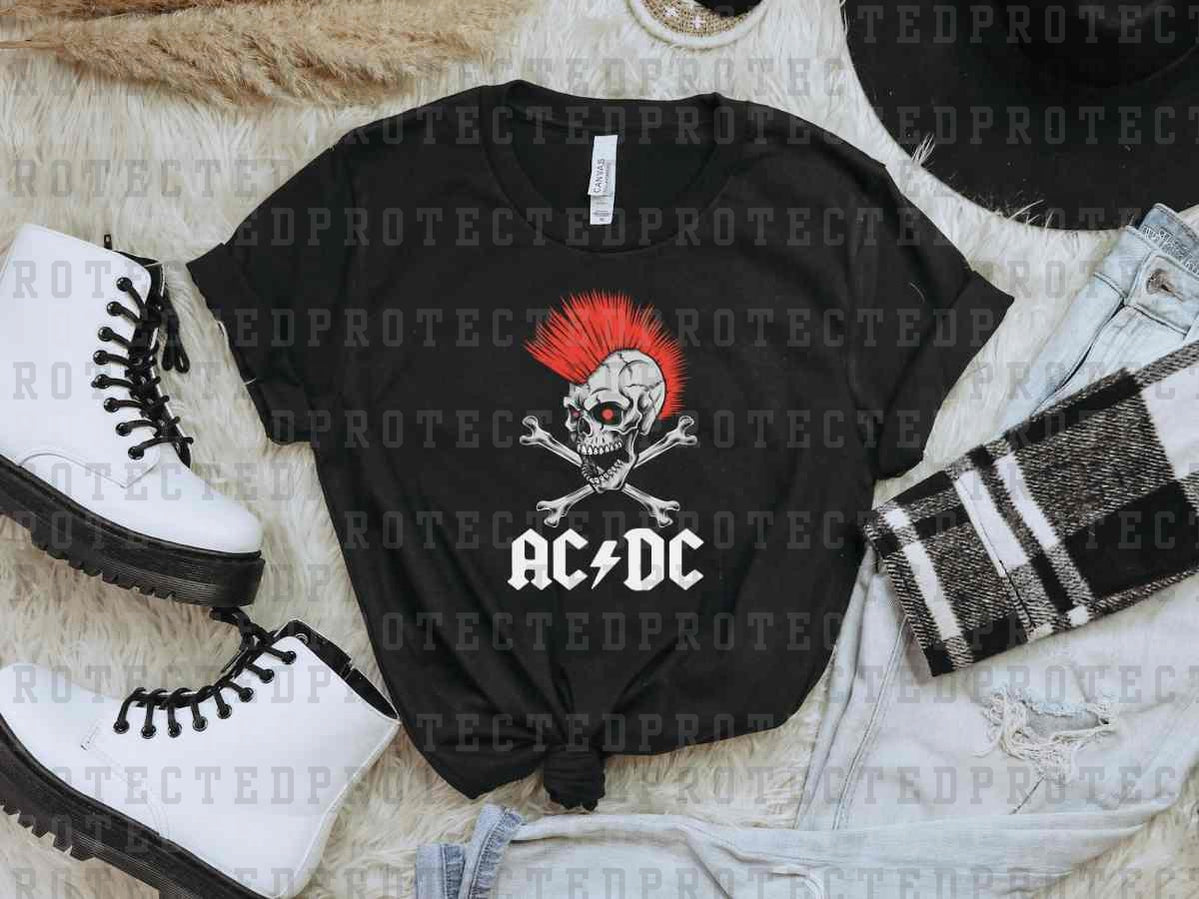 ACDC SKULL - DTF TRANSFER