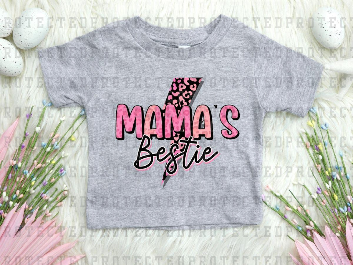 MAMA'S BESTIE - PINK LEOPARD - DTF TRANSFER