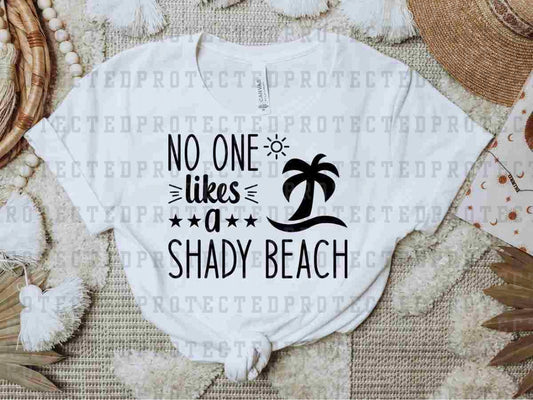 SHADY BEACH *SINGLE COLOR* - DTF TRANSFER