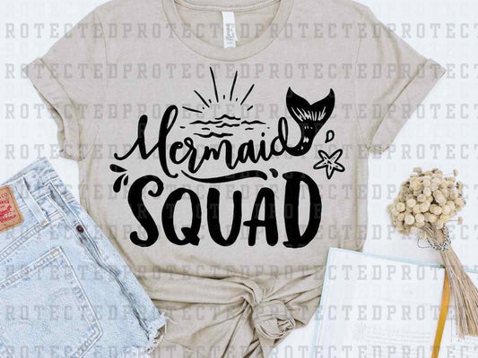 MERMAID SQUAD *SINGLE COLOR* - DTF TRANSFER