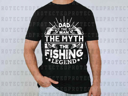 THE FISHING LEGEND *SINGLE COLOR* - DTF TRANSFER