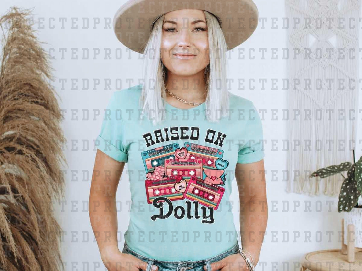 RAISED ON DOLLY - DTF TRANSFER