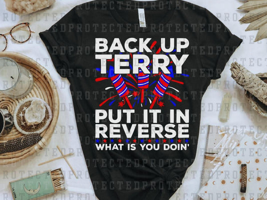 BACK UP TERRY - DTF TRANSFER