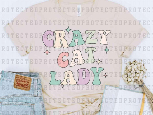 CRAZY CAT LADY - DTF TRANSFER