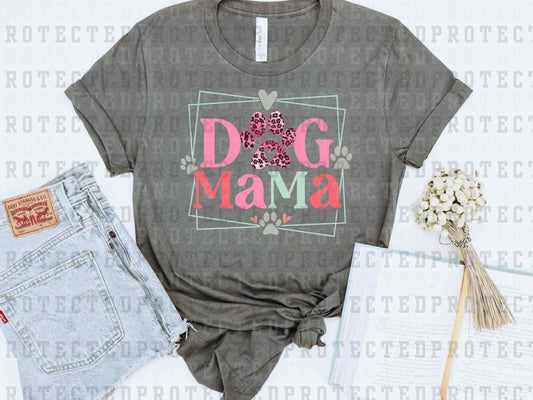 DOG MAMA PINK LEOPARD - DTF TRANSFER