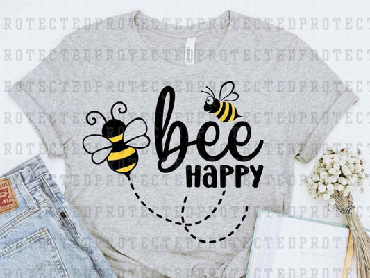 BEE HAPPY - DTF TRANSFER