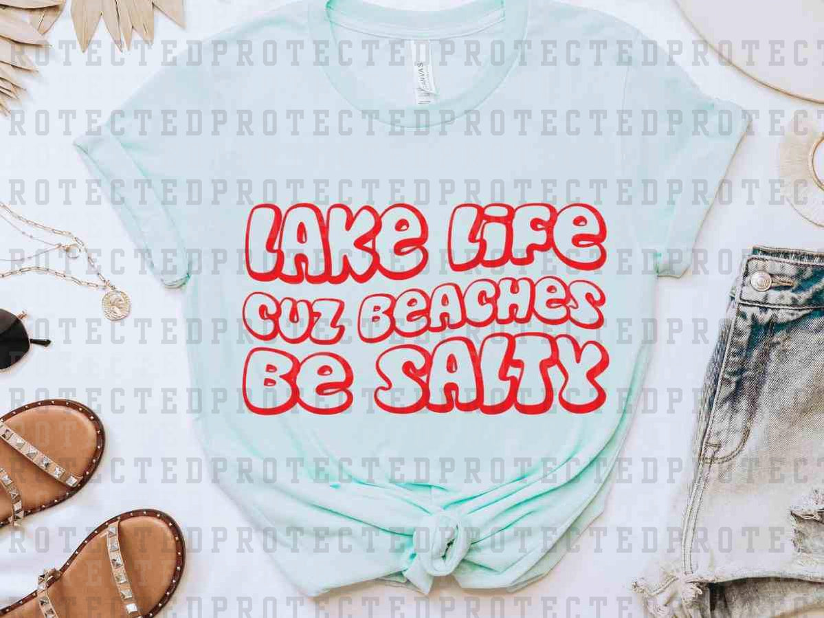 LAKE LIFE *SINGLE COLOR* - DTF TRANSFER