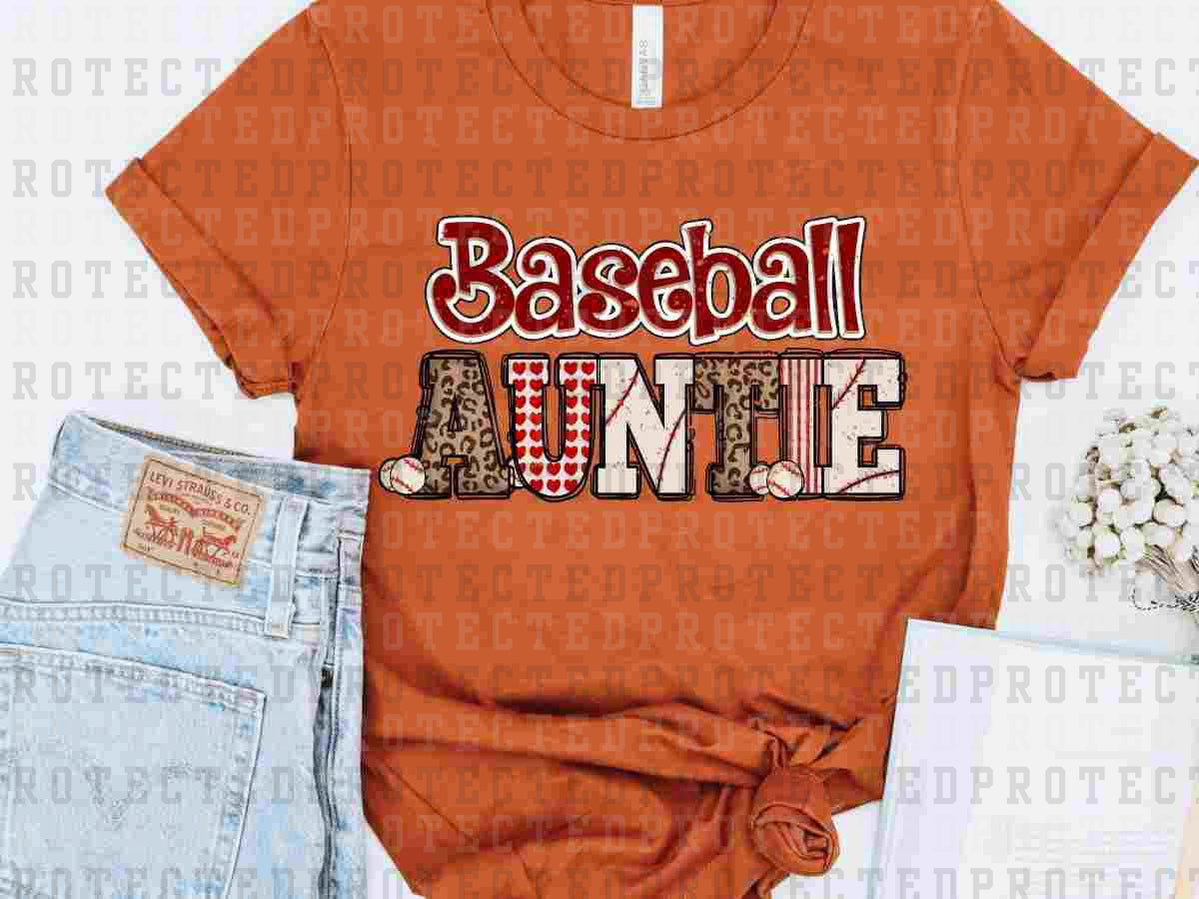 BASEBALL AUNTIE - DTF TRANSFER