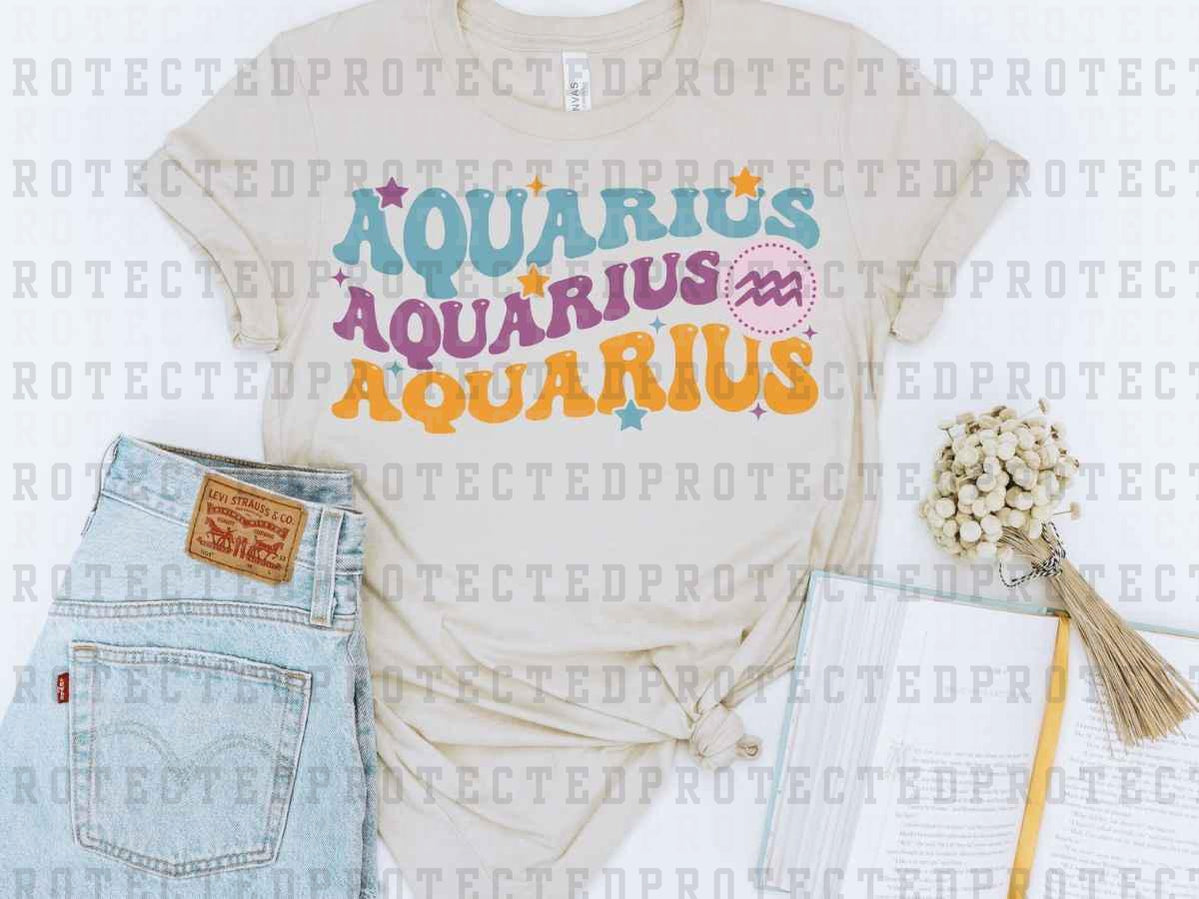 AQUARIUS x3 - DTF TRANSFER