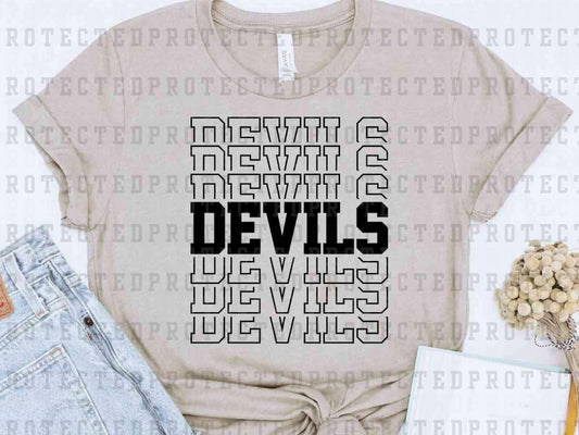 DEVILS *SINGLE COLOR* - DTF TRANSFER