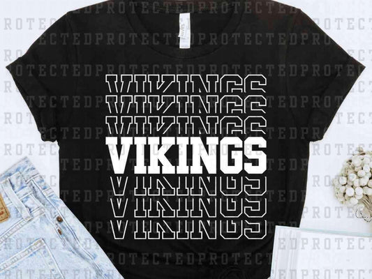 VIKINGS *SINGLE COLOR* - DTF TRANSFER