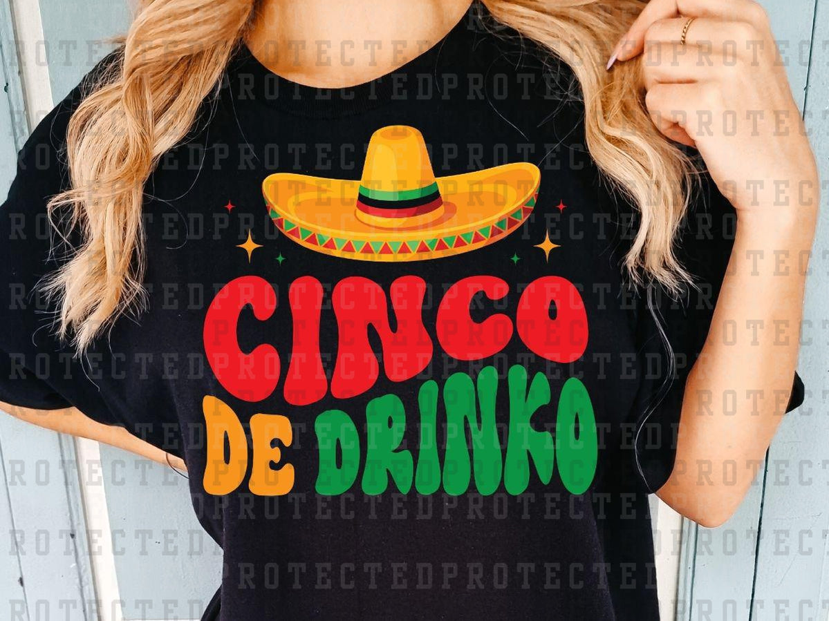 CINCO DE DRINKO - DTF TRANSFER