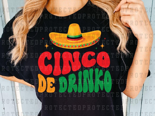 CINCO DE DRINKO - DTF TRANSFER