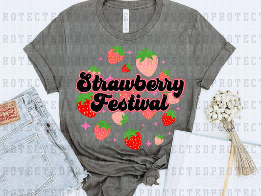 STRAWBERRY FESTIVAL - DTF TRANSFER