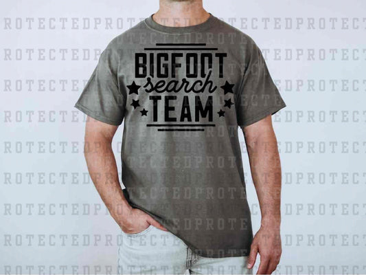 BIGFOOT SEARCH TEAM *SINGLE COLOR* - DTF TRANSFER