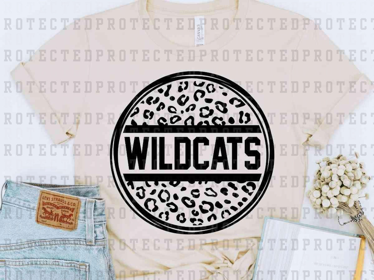 WILDCATS *SINGLE COLOR* - DTF TRANSFER