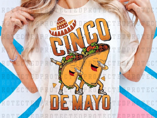 CINCO DE MAYO TACOS - DTF TRANSFER