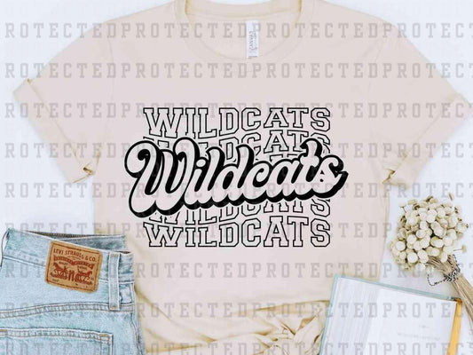 WILDCATS *SINGLE COLOR* - DTF TRANSFER