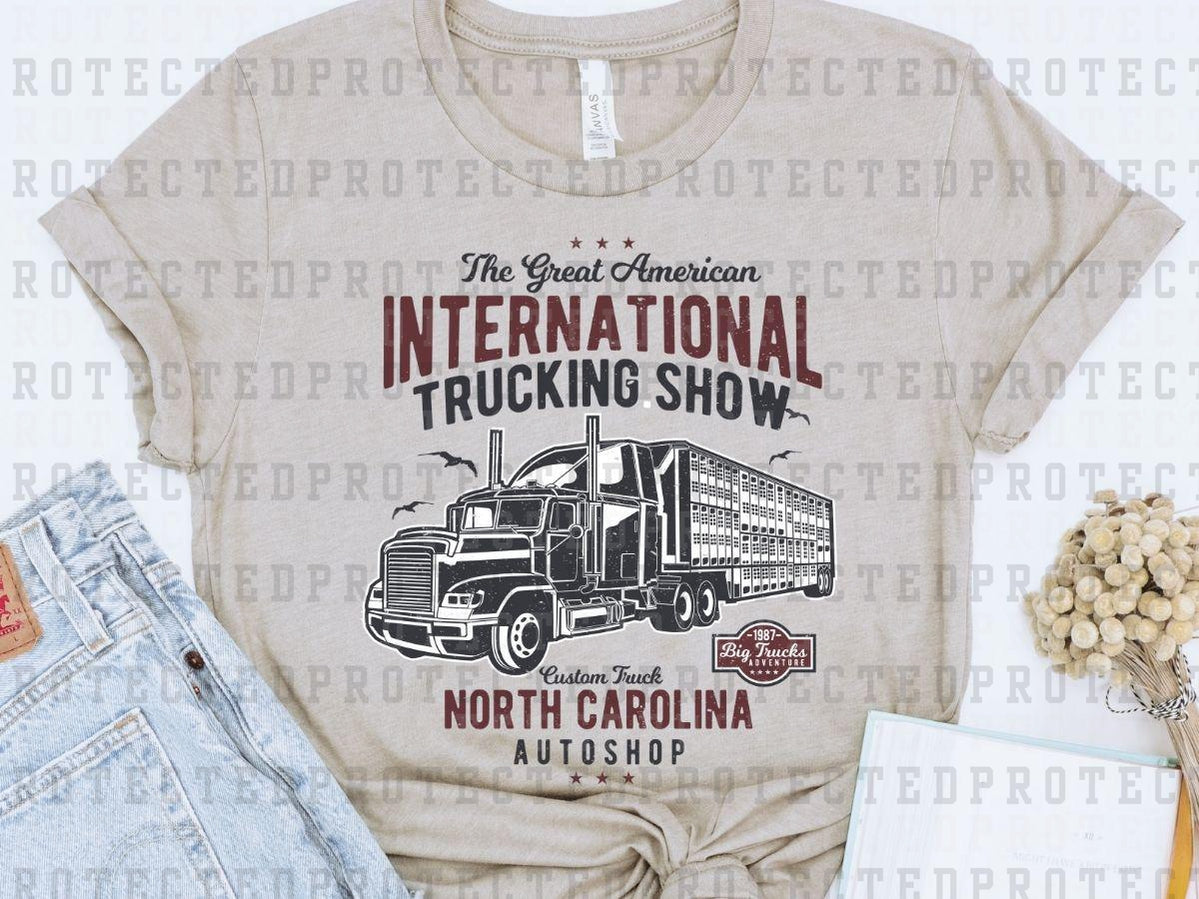 INTERNATIONAL TRUCKING SHOW - DTF TRANSFER