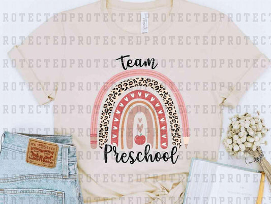 TEAM PRESCHOOL - DTF TRANSFER