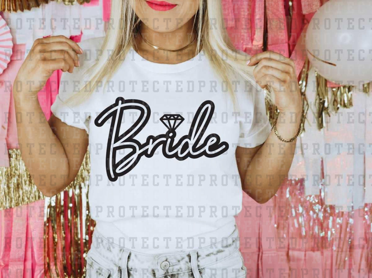 BRIDE *SINGLE COLOR* - DTF TRANSFER