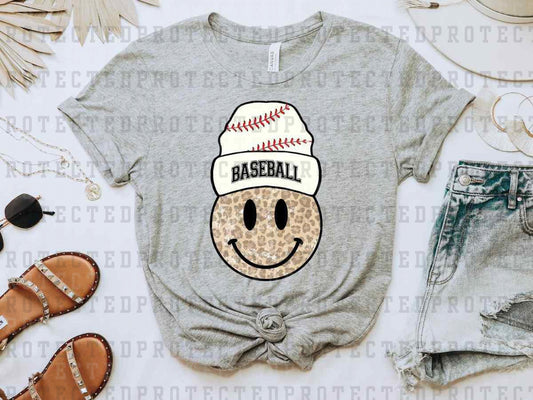 BASEBALL WHITE BEANIE - DTF TRANSFER