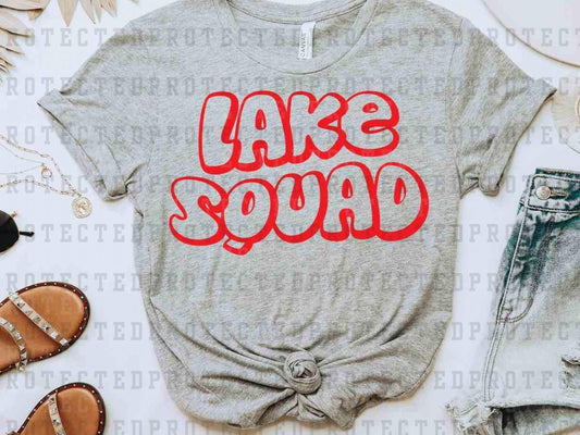 LAKE SQUAD *SINGLE COLOR* - DTF TRANSFER